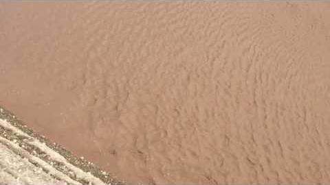 The Rillito is flowing at long last!